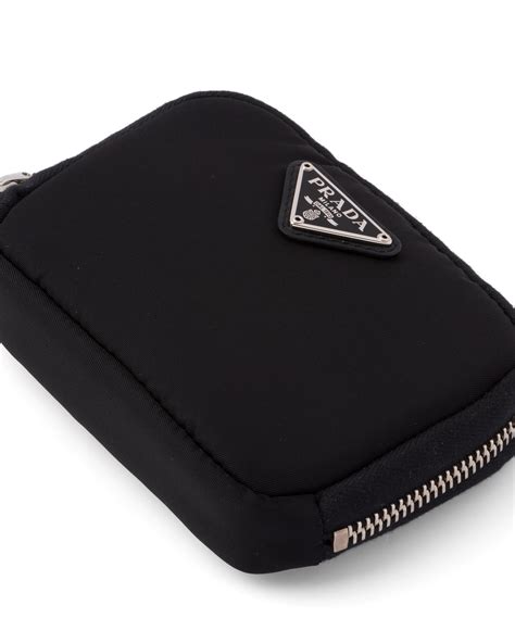 prada nylon travel wallet|prada snakeskin wallet.